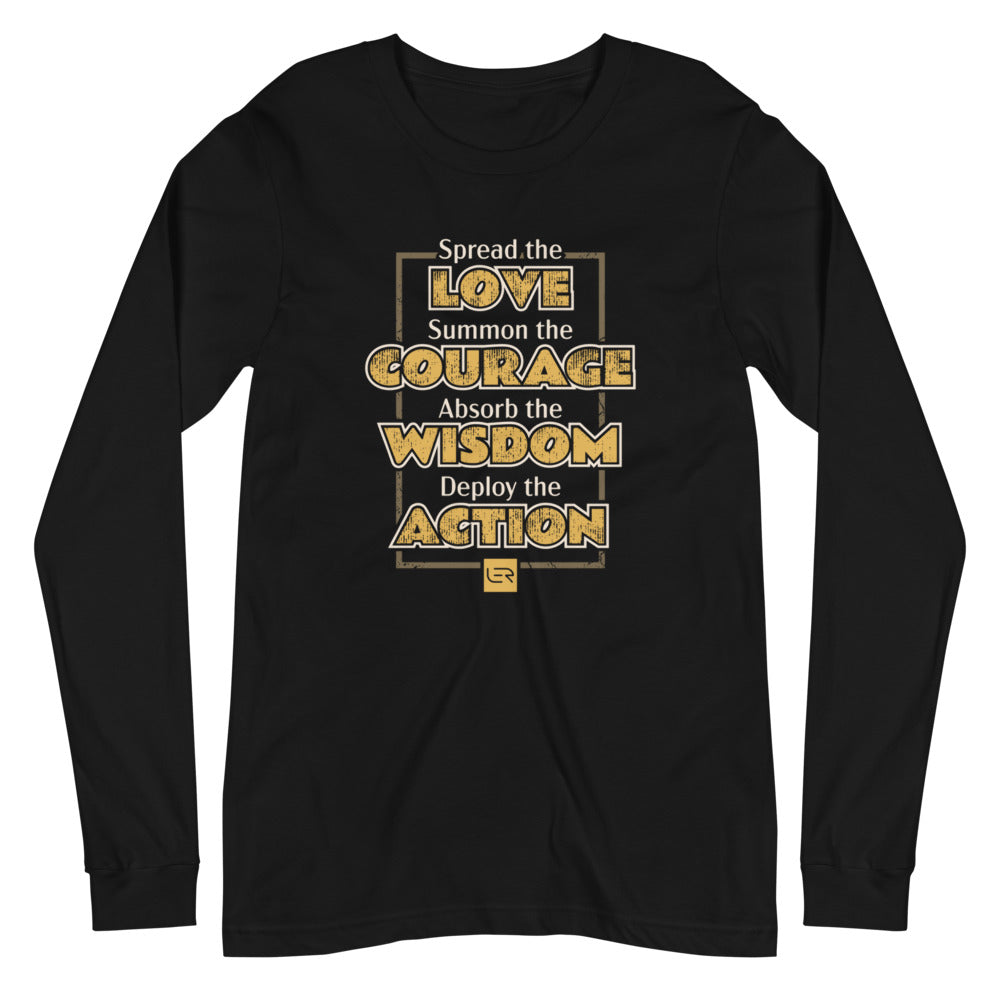 Spread the Love ... (Unisex Long-sleeve T-shirt) Mottos