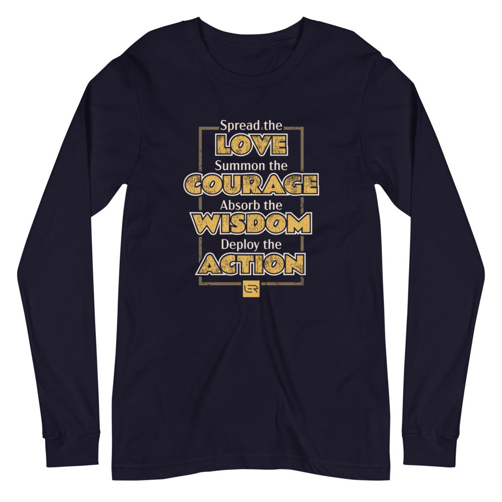 Spread the Love ... (Unisex Long-sleeve T-shirt) Mottos